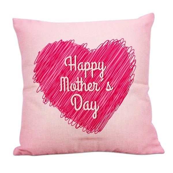 2018 New Arrival Fashion Home Cushion Happy Mother's Day Throw