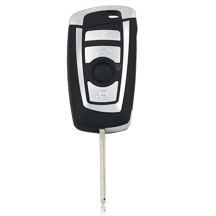 Modified Flip Car Remote Key Fob 315Mhz 433Mhz 868Mhz with ID7944 Chip for BMW CAS2 1 3 5 6 Series E93 E60 Z4 X5 X3 HU92 Uncut car remote key,car key