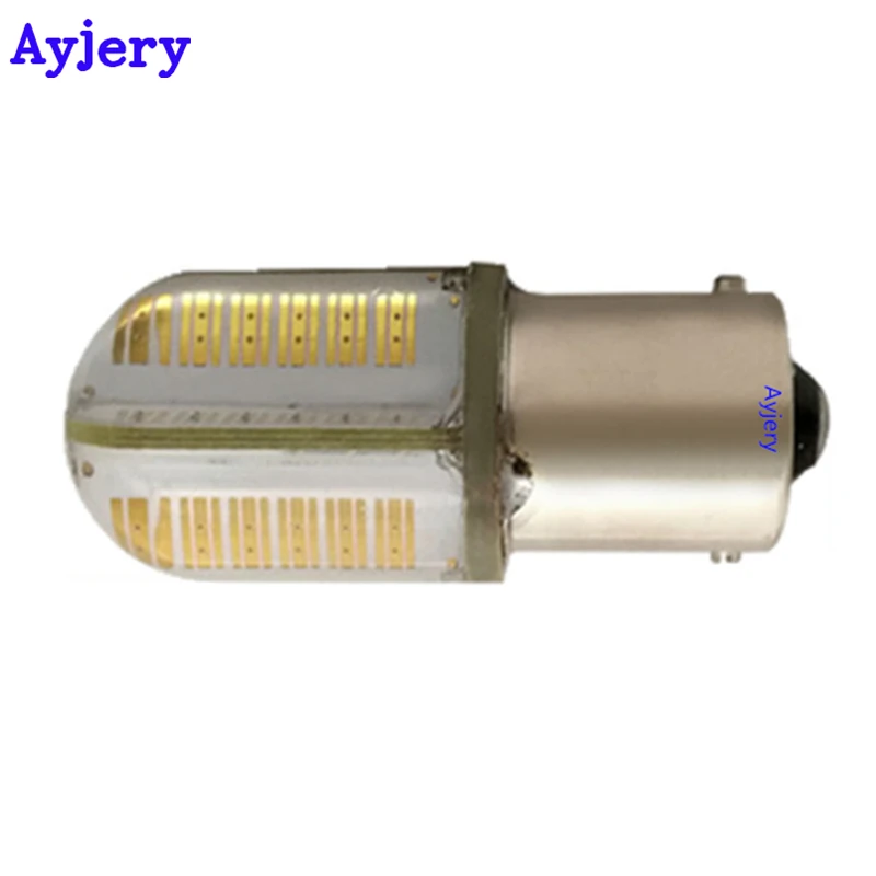 Супер яркий! 50pcsS25 1156 BA15S 1157 BAY15D COB 48 SMD кремнезема светодиодная лампочка в автомобиль 12 V указатель поворота Стоп-сигнал Лампа фонарь заднего хода