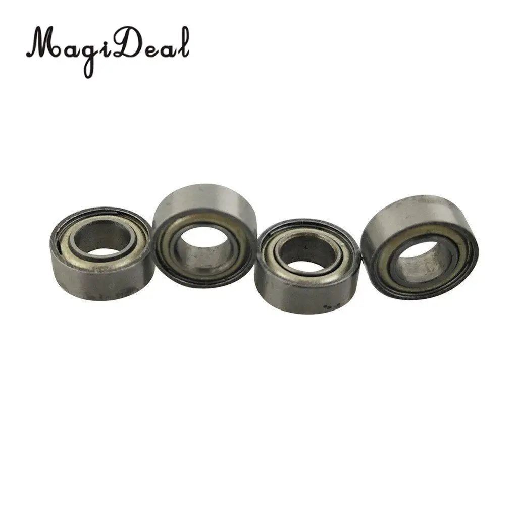 MagiDeal 4 Pieces 8x4x3 Ball Bearings for Wltoys 1:18 A949 A959 A969 A979 K929 A959-B A969-B A979-B K929-B RC Car Upgrade Parts
