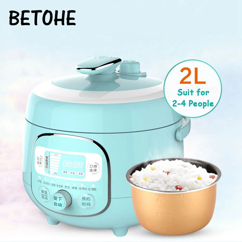 2L Small Capacity Fashion Smart Mini Electric Pressure Cooker Energy