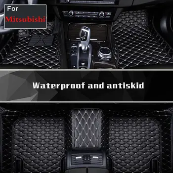 

Car Carpets Rugs Liners Floor Mats Artificial Leather For Mitsubishi Asx Pajerosport V73 V93/v97 Outlander Asx Grandis