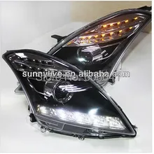 SWIFT светодиодный головной фонарь angel eyes для SUZUKI 2012- года