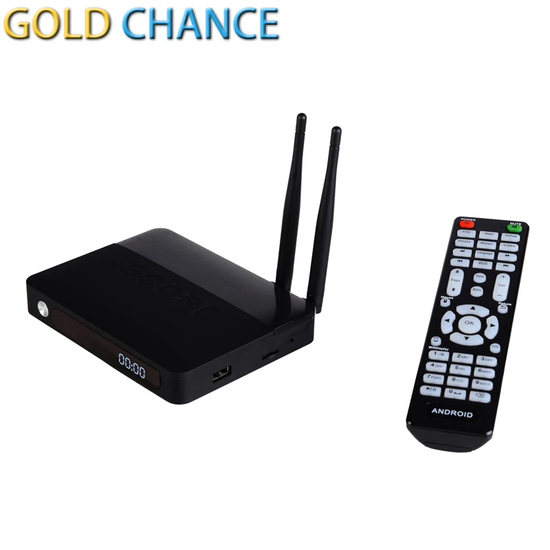 Android 5.1 CSA91 TV Box Set Top Box RK3368 Cortex-A53 Octa Core 64bit 2GB 16GB Wifi Bluetooth 4.0