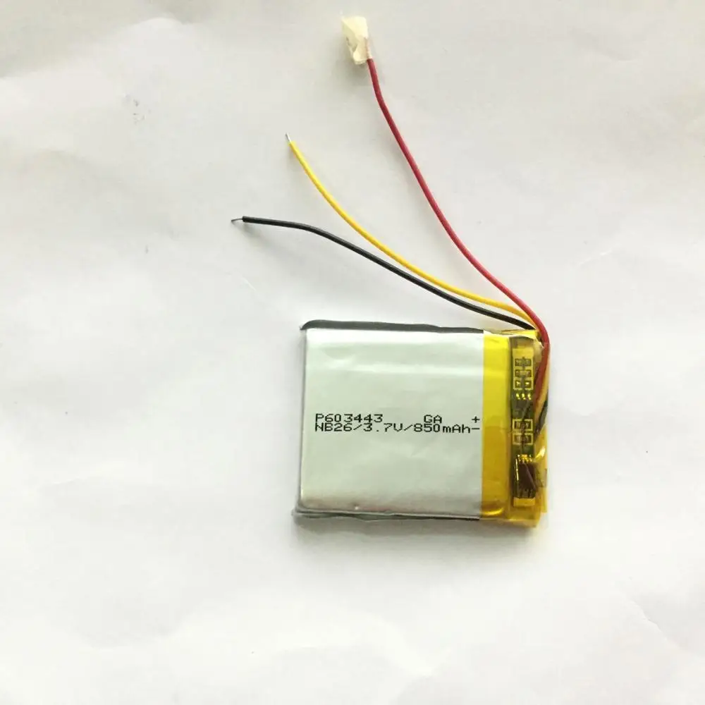 PL653442 E X10 батарея аккумулятор Luhang LUHANG навигатор 5 дюймов батареи GPS литий ионный