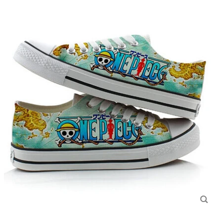 

One piece Luffy Canvas shoes for halloween carnival for women men