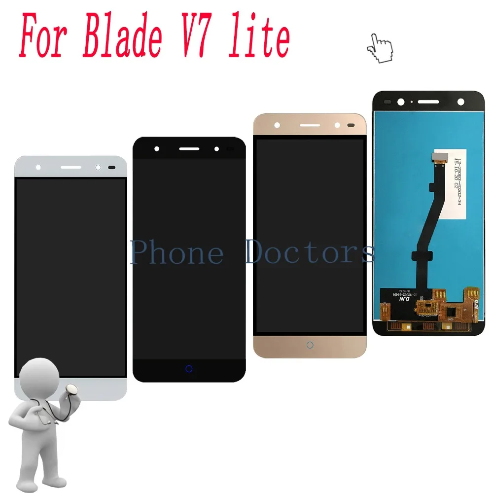 

AAA quality LCD For ZTE Blade V6 Plus Full LCD DIsplay + Touch Screen Digitizer Assembly Replacement For Blade V7 lite LCD