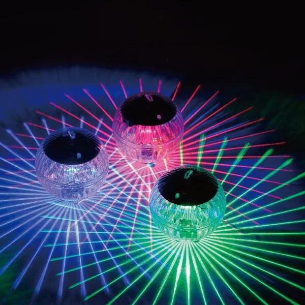 

Solar Power Lamp Floating RGB Pond Light LED Lamp for Outdoor Garden Pool Decor ALI88