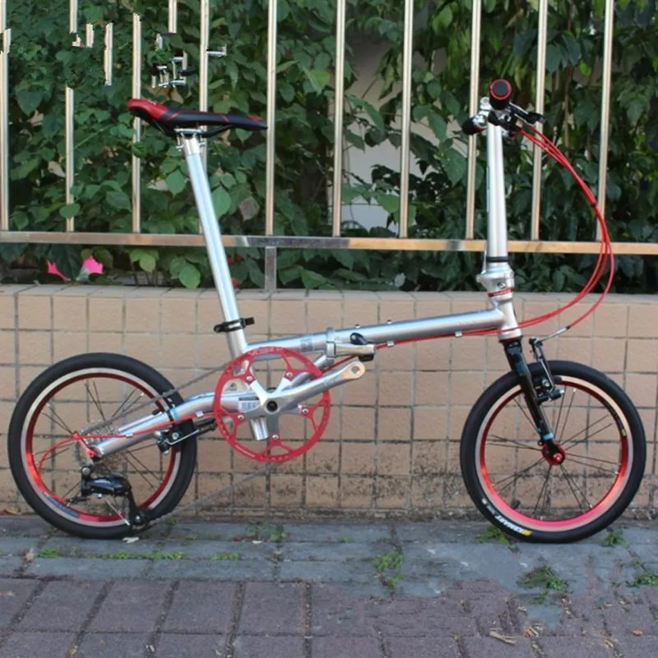 Fnhon CR MO стальной складной велосипед 16 &quotMinivelo Мини Велотренажер городской