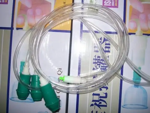 

Tube and connector for Cupping device full transparent cupping connector
