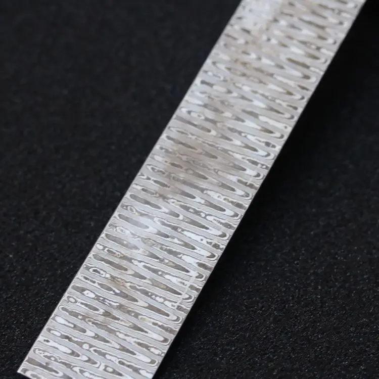 Дамасская сталь заготовки с VG10 ядро нож Лезвие стальной нож делая части лестницы шаблоны нержавеющей