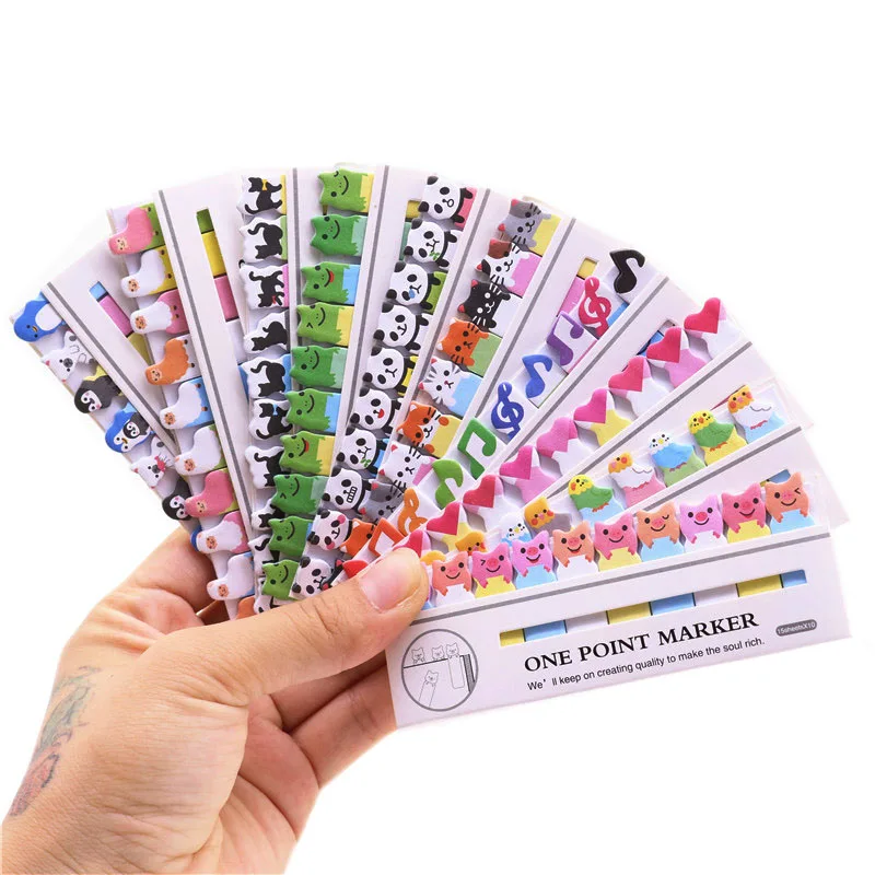 

Random 2 pcs Cute Cartoon Kawaii Animal Paper Memo Pad Post It Note Sticky Pad For Kids Creative Gift Korean Stationery