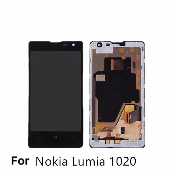 

For Nokia Lumia 1020 LCD Display with Touch Screen Digitizer Assembly with frame Free shipping