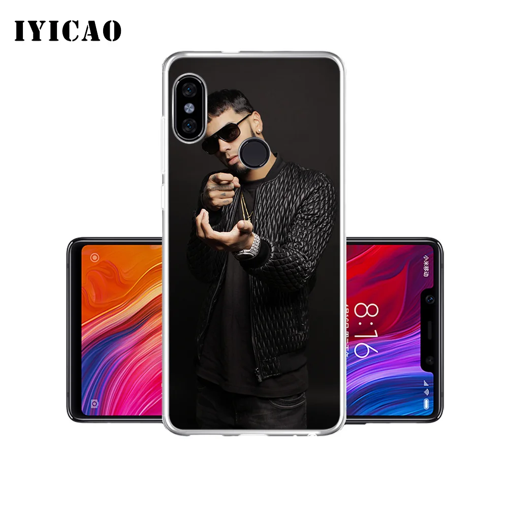IYICAO Anuel aa Ozuna Мягкий силиконовый чехол для телефона в стиле хип хоп Xiaomi Redmi 4A 5A 6A Note 7