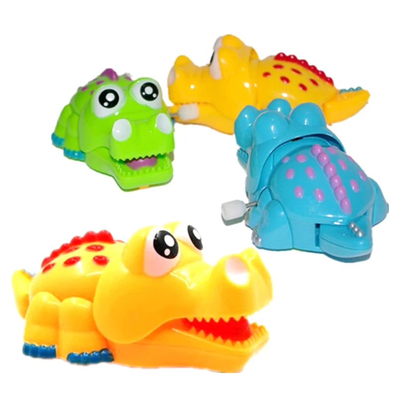 Cartoon Alligator Clockwork Crocodile Wind Up Toys Baby Kids Clockwork