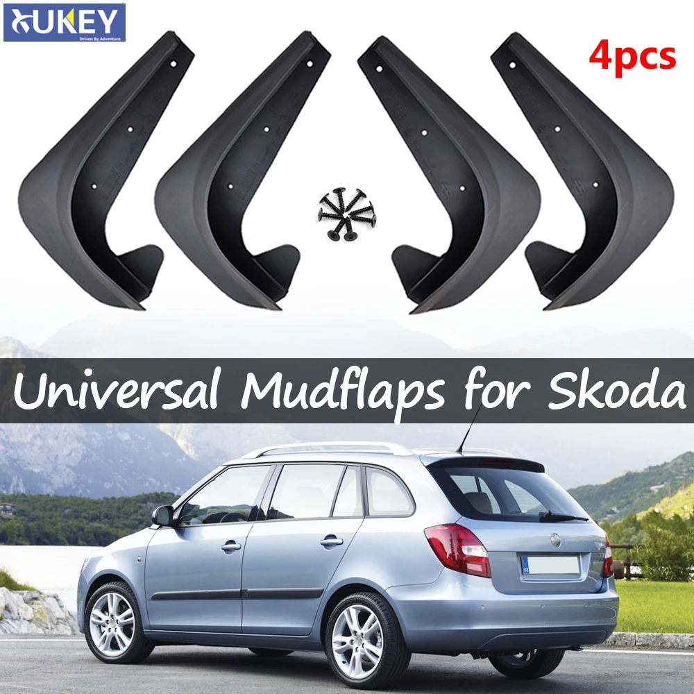 4 шт. Брызговики для Skoda Citigo Fabia Octavia Rapid Roomster Superb 2 3 Yeti|Грязезащита| |
