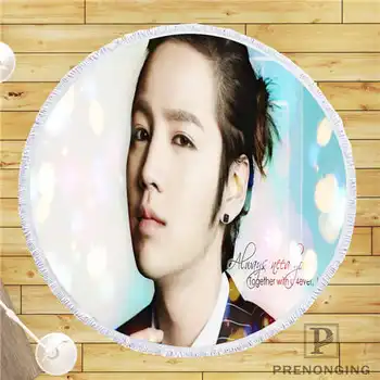 

Custom DIY Customized Microfiber Fabric jang-geun-suk (1)@ Round Beach Blanket Towel Printed on Demand 150cm #19-01-28-4-126