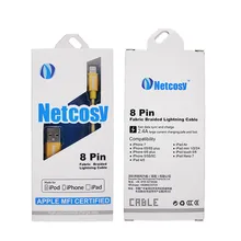 Сертифицированный usb-кабель Netcosy MFi кабель для зарядки для iphone Xmax XS 8PP 7P 6s 6plus 7plus для ipad Pro Air 2 Sync Data Line