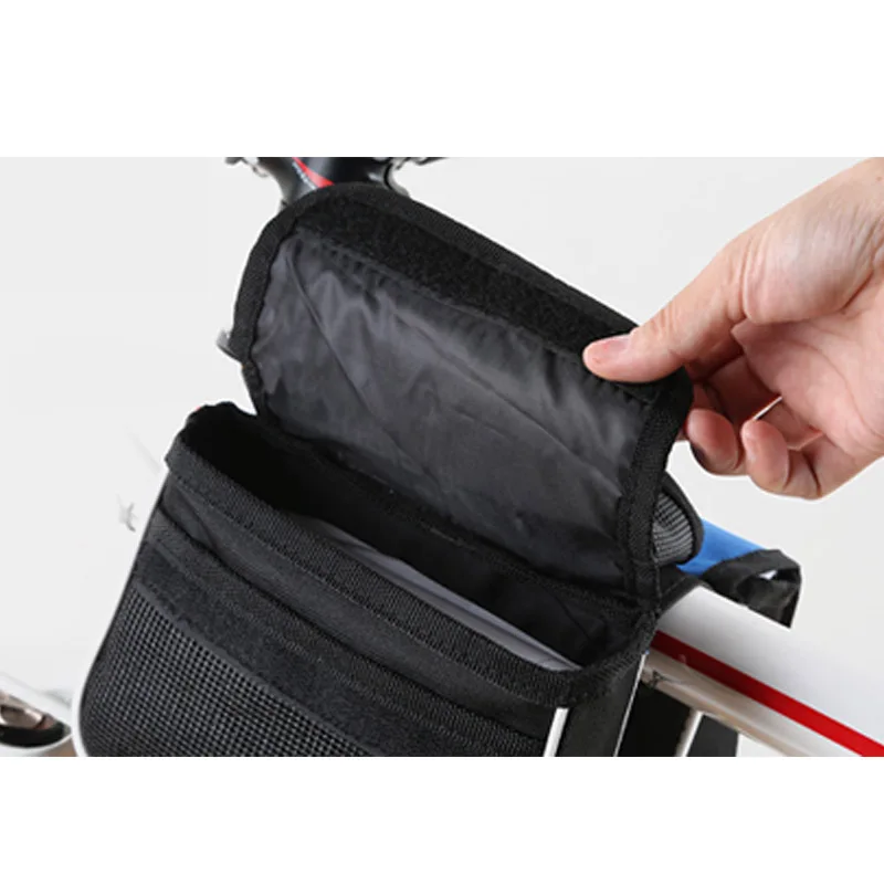 

New Waterproof Large capacity bicycle bags front frame head bags mountain bike storage bag, cycling bag