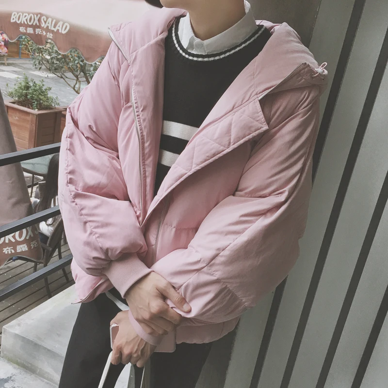 

Special offer every day in the winter of 2016 loose solid Cotton Hooded men wear warm bread Korean cotton padded jacket