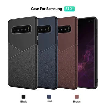 

500pcs DHL 2019 Newest Ultra Thin Soft TPU Shockproof Case Cover for Samsung Galaxy S10 Plus S10e S10+ Note 10 Plus