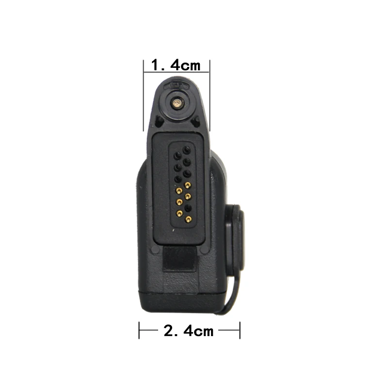 Фото Аудиоадаптер для Motorola GP328Plus 2-контактный GP88 для Motorola GP344 GP328Plus GP388 Ailunce HD1 RT82 xiодинарный RT87 радио J6579A №2