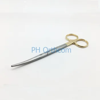 

Metzenbaum Scissor TC Coated Curved 145mm For Small Animals General Instrument for Veterinary