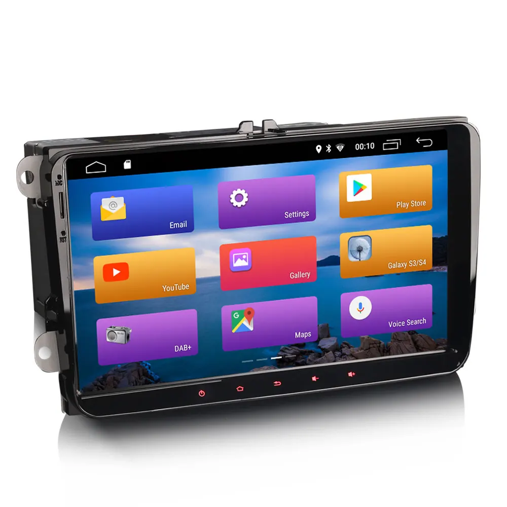 Cheap 9" Pure Touch-Buttons Android 9.0 OS Car Multimedia GPS Radio for Volkswagen Touran 2003-2014 Sagitar 2005-2015 Bora 2005-2015 0