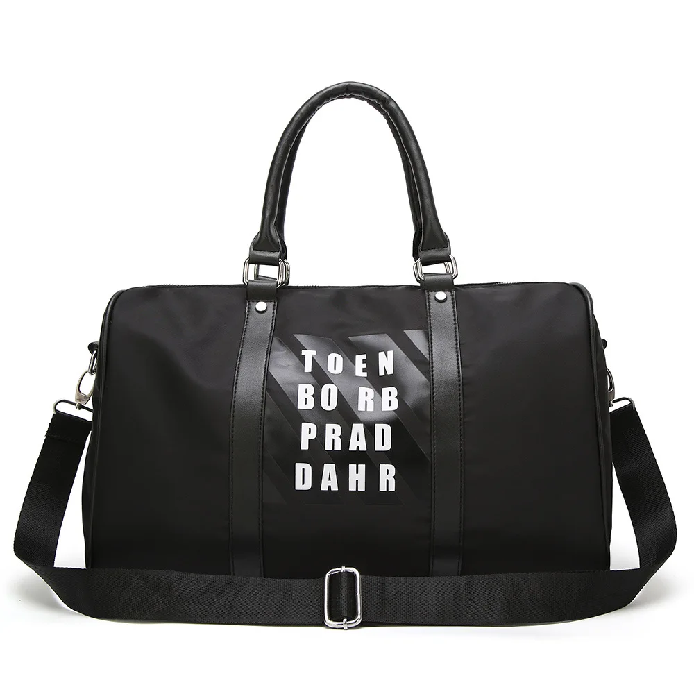 Single shoulder bag short traveling bag female baggage bag large