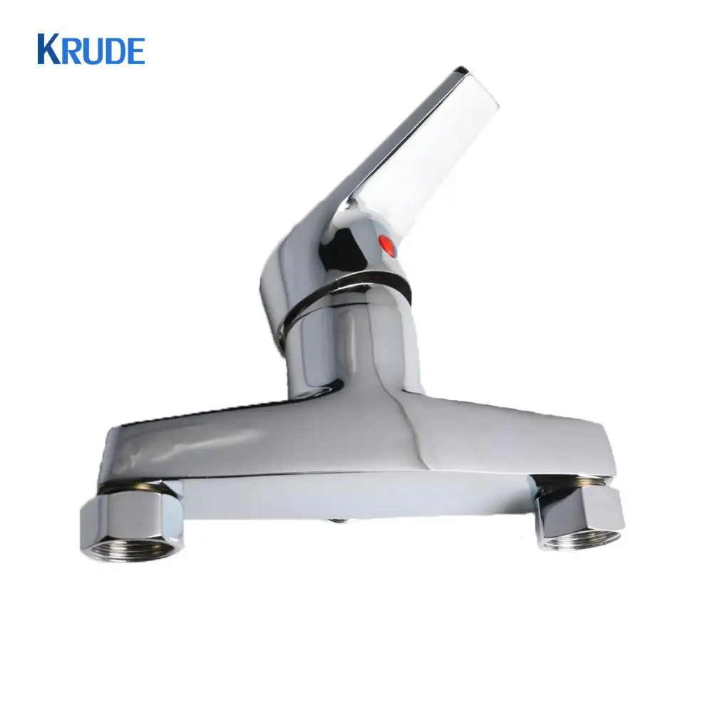 

Bathroom Stainless Steel Shower Faucet Bath Mixer Faucet Cold and Hot Water Switch Wall Mounted Chrome Waterfall Restroom Bath