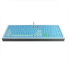 Пользовательские водонепроницаемый герметичный IP67 настольная промышленная мембранная короткого путешествия гигиены клавиатура медицинская с дополнительным 103 клавиш/86 ключей