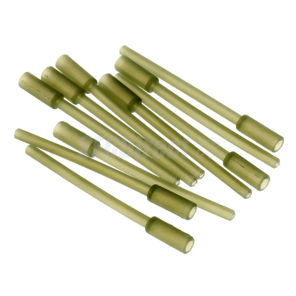 10/20/30pcs Carp Fishing Hard Inline Lead Inserts Shockleader Sleeve Making Equipment Deep Zone Teriminal Tackle