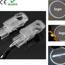 2 шт. светодиодный Двери Автомобиля освещение земли при открывании двери логотип света для Benz R300 R350 ML300 ML350 ML63 GL450 GL400 W164 X164 W251