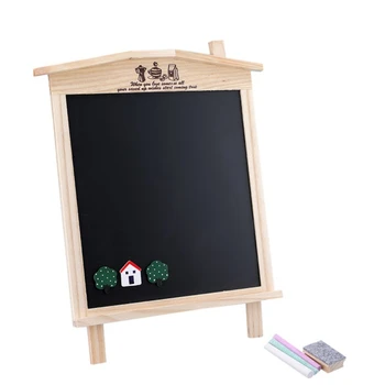 

8PCS/set Drawing Board Baby Education Desktop Stand/Hanging Magnetic Blackboard Drawing Board Wooden Toys For Kids