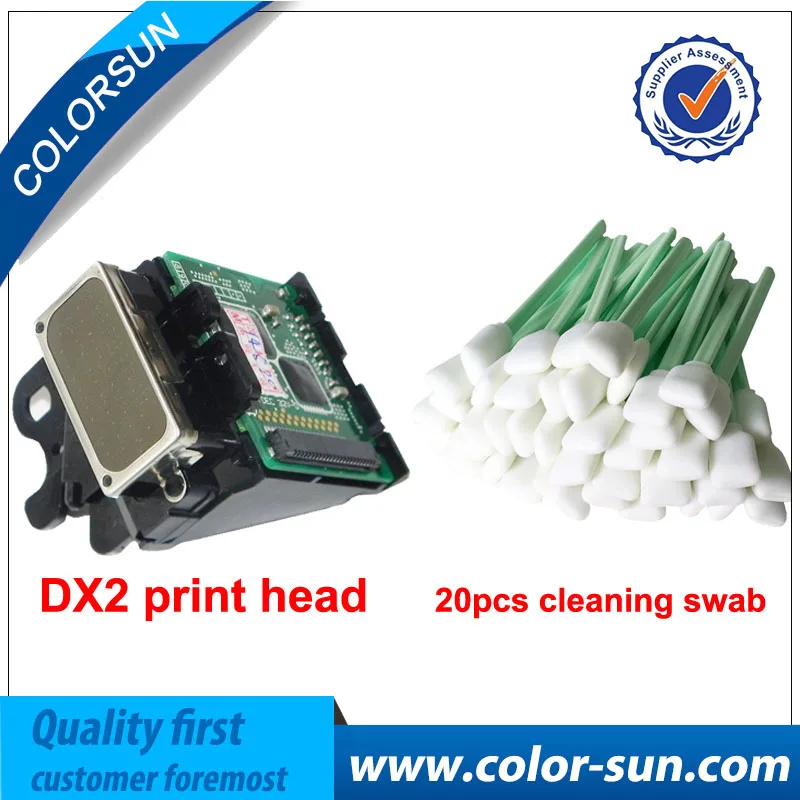 

Original DX2 Solvent printhead with 20 pcs Swab Free for Epson 1520k pro7000 3000 9500 for roland SJ500 SJ600 9000 Printhead