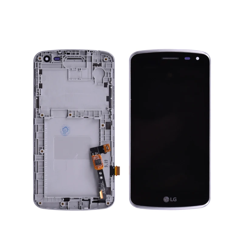 Для LG K5 X220 X220DS X220MB ЖК-дисплей с кодирующий преобразователь сенсорного экрана в сборе с рамкой