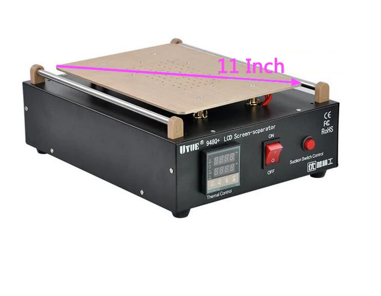 Mobile Phone LCD Screen Separator Uyue 948Q + Built-in Vacuum Pump Max. 11-inch Glass Touch Screen Renovation