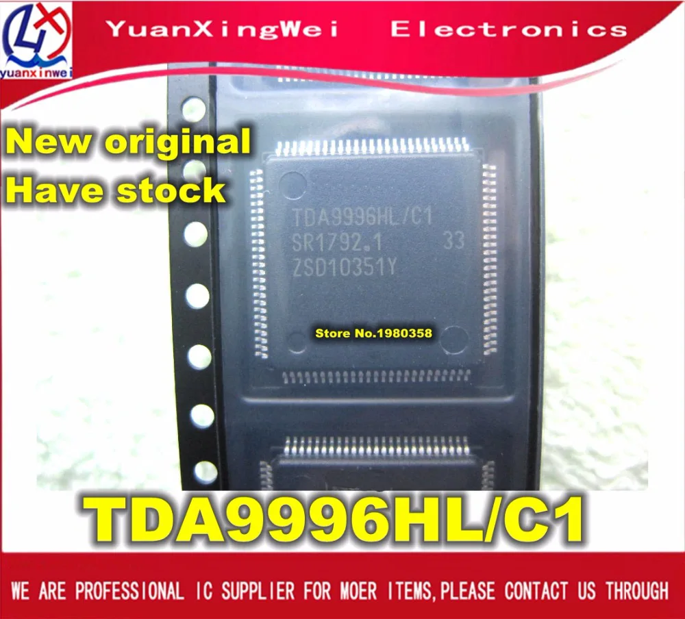 

Free Shipping 10PCS TDA9996HL/C1 TDA9996 TDA9996HL