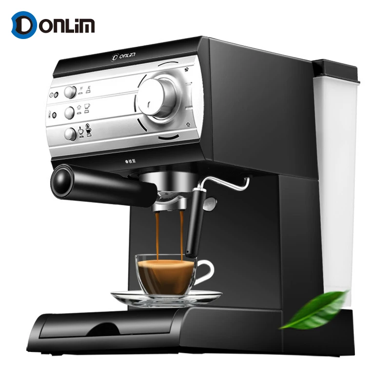 Espresso Coffee Maker 850w Italian Coffee Maker Machine 220V Automatic Power-Off Portable Espresso Machine