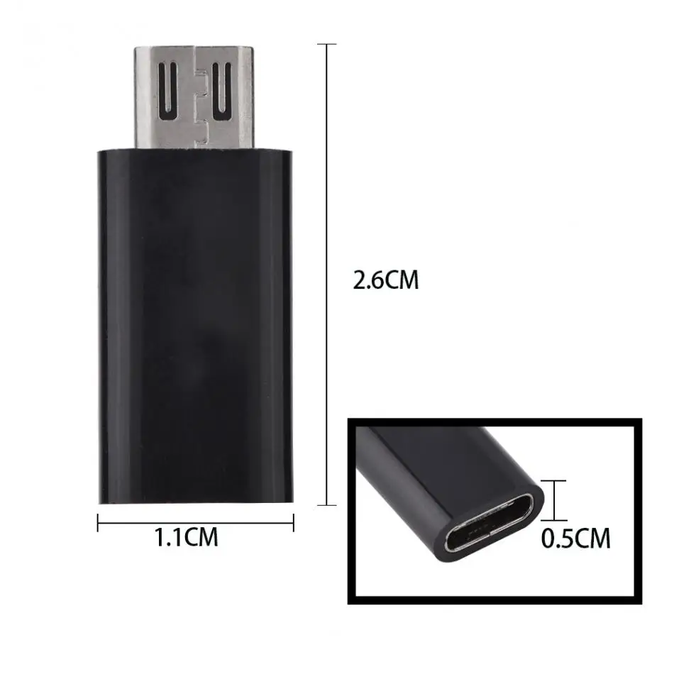 Адаптер VBESTLIFE для телефона Micro USB папа к 3 0 Type C гнездовой адаптер конвертер разъем