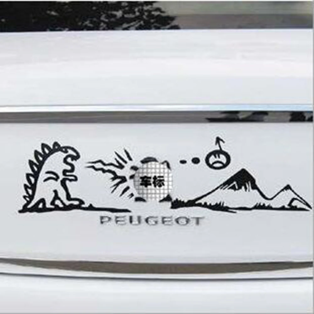 Наклейка на заднюю крышку автомобиля для Peugeot 307 206 308 207 | Автомобили и мотоциклы