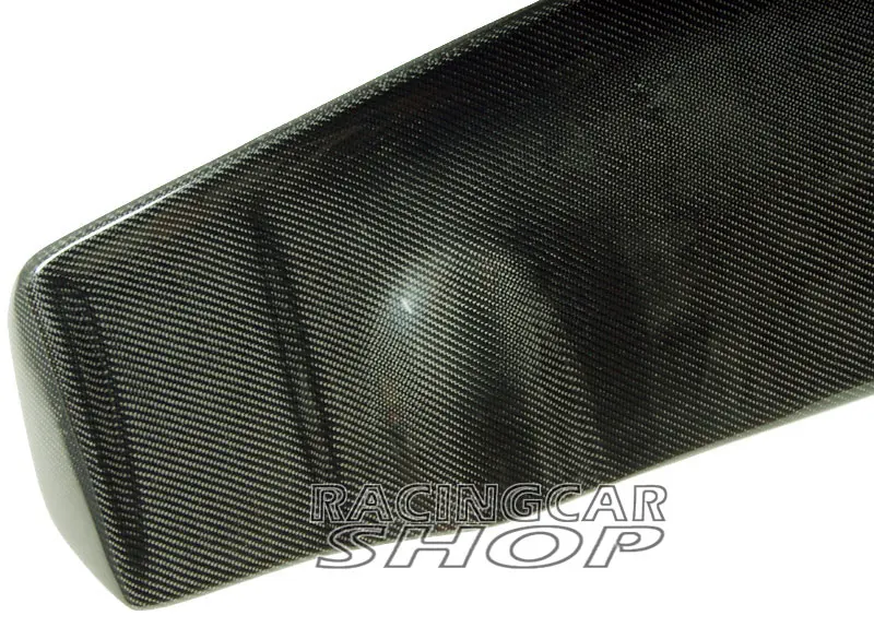 Real Carbon Fiber Vortex Style Rear Roof Spoiler Huge Wing Wide Lip For Volkswagen VW Scirocco 2010-2013