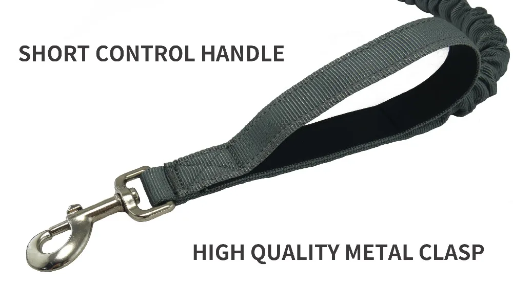 4FT DOG LEASH BLACK