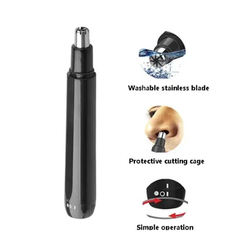 

Men and women can face shaver cell type double head ear hair nose hair trimmer low noise