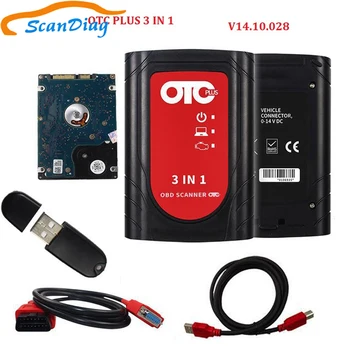 

Professional GTS TIS3 IT3 V14.10.028 Global Techstream OTC Plus 3 in 1 OBD Scanner OTC
