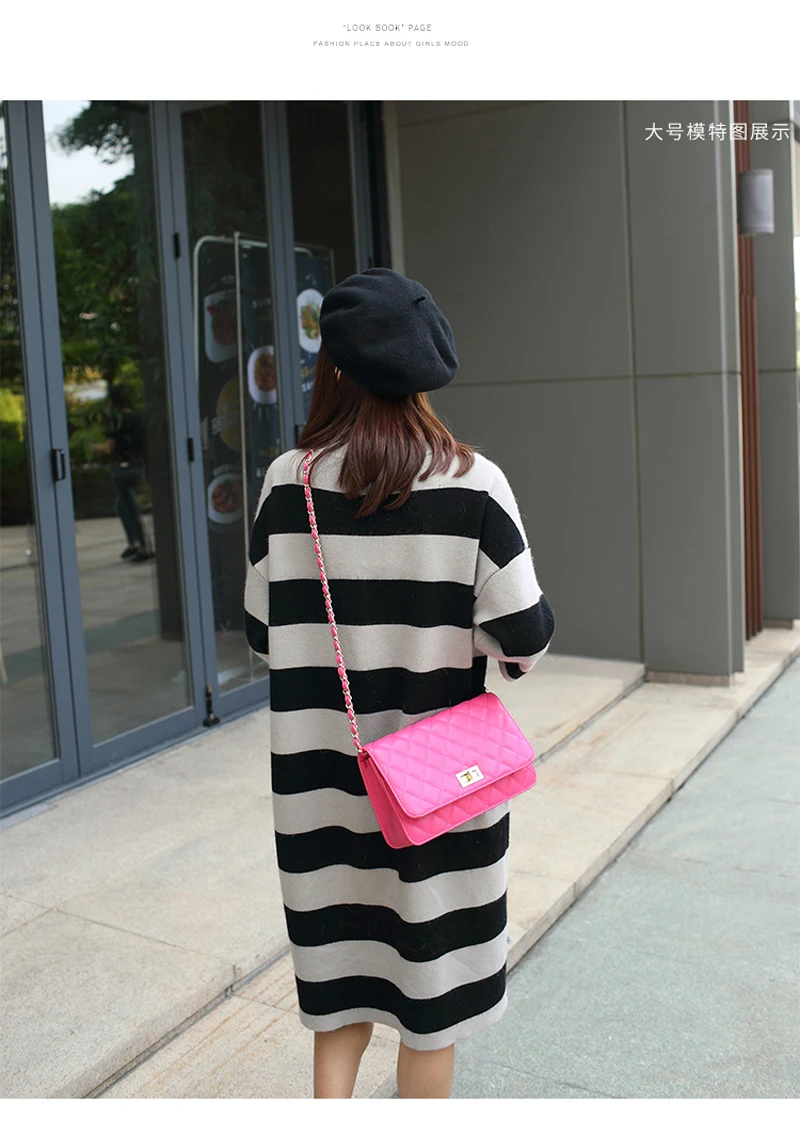 

New Women Vintage PU leather Handbags Fashion Shoulder Bags Flower Crossbody Messenger Bag Ladies Chain