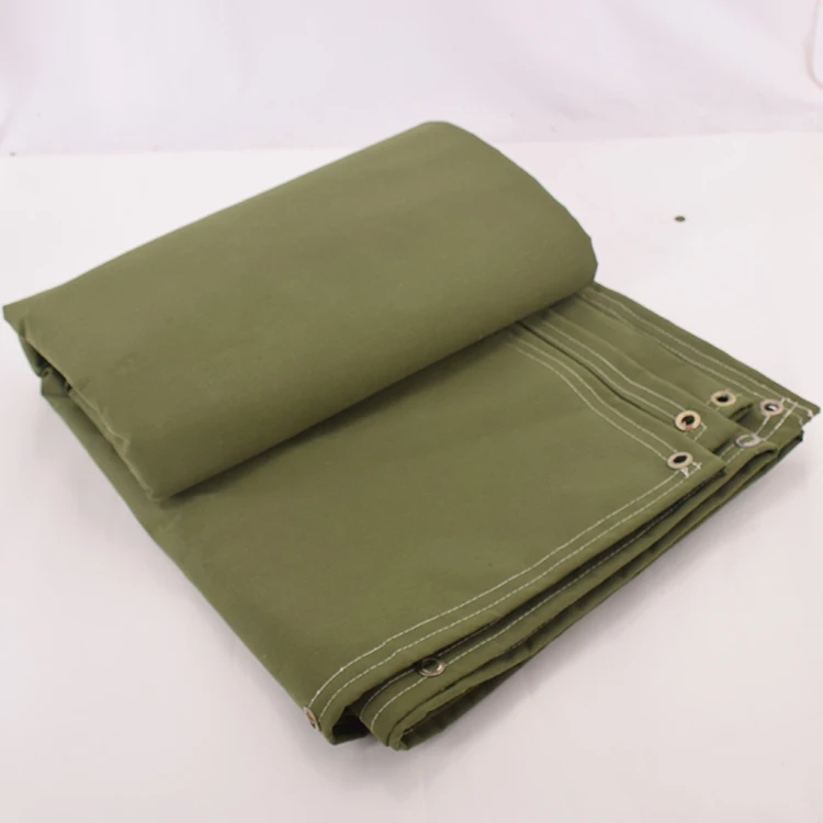 Car sun shade shed truck tarp water proof silicone canvas tarpaulin