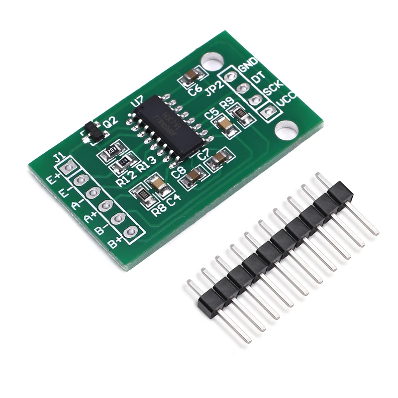 

100% NEW 10PCS 24-bit precision AD module HX711 module load cell Pressure sensor for arduino DIY Electronic Scale Free Shipping