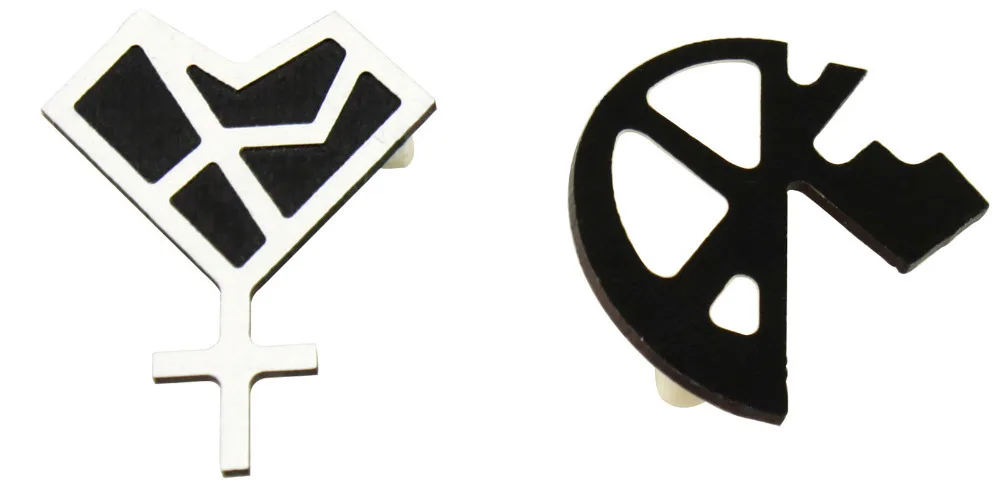 

Danganronpa2: Trigger Happy Havoc Cosplay Hinata Hajime Brooch