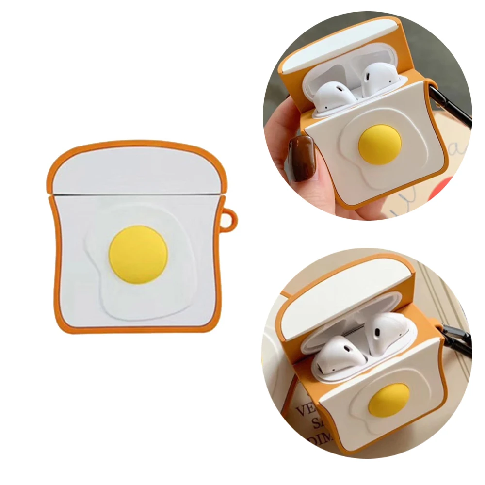 

Protective Cover Earphones Wireless Bluetooth Earphone Case For Apple AirPods Silicone Charging Headphones Cases For Airpods